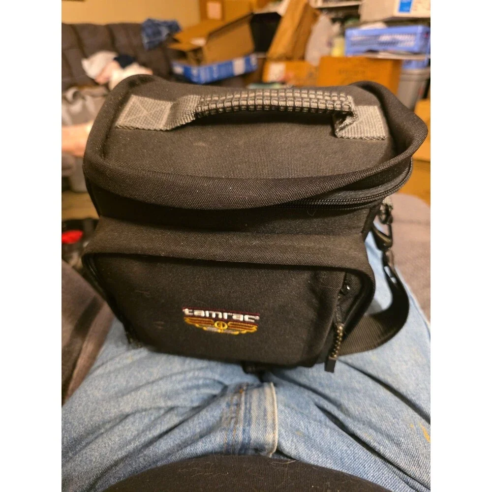 Tamrac Explorer 2 Camera Bag Black Padded DSLR/Film Camera Case w/o Dividers